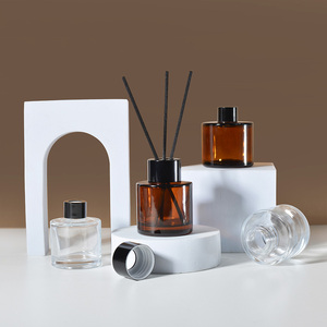 Rỗng 50Ml 100Ml 150Ml 200Ml Hổ Phách Tùy Chỉnh Màu Sắc Thủy Tinh Trong Suốt Hương Liệu <span class=keywords><strong>Reed</strong></span> Khuếch Tán Chai Thủy Tinh - Product Image 2