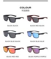 Nouvelles lunettes de soleil sport polarisées Wu à monture intégrale unisexe légères protection UV pêche protection solaire