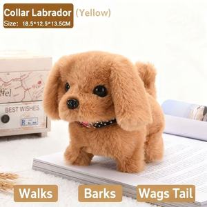 Juguete de Peluche Eléctrico para Niños, Cachorro Realista que Camina, Ladra y Asiente, Mascota Adorable - Product Image 4