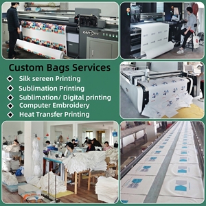 Sac fourre-tout non tissé personnalisé imprimé en D, réutilisable, léger, pour le shopping, écologique, promotionnel, publicitaire, en gros - Product Image 6