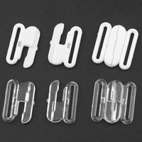 Accessoires de lingerie : Fermeture à boucle centrale pour soutien-gorge, attaches frontales en plastique durable pour maillots de bain et bikinis