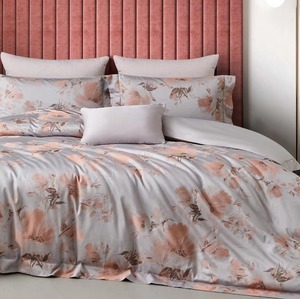 Chất Lượng Cao Sang Trọng Tấm Ga Trải Giường Đặt 100% Cotton Tencel Bộ Đồ Giường Comforter Bộ Lụa Duvet Bìa Đôi Vua Nữ Hoàng Kích Thước Khăn Trải Giường - Product Image 4