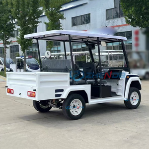 Voiture de patrouille électrique économique, tramway touristique personnalisé, voiture de patrouille rapide à double rangée - Product Image 2
