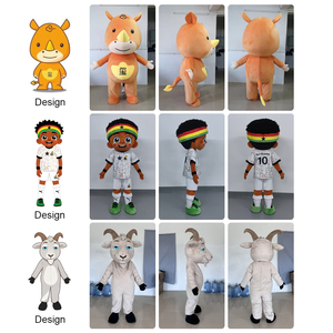Costume de mascotte <span class=keywords><strong>loup</strong></span> en EVA, personnages de dessins animés, pour promotion professionnelle d'Halloween, MOQ personnalisé 1 pièce, en vente - Product Image 5