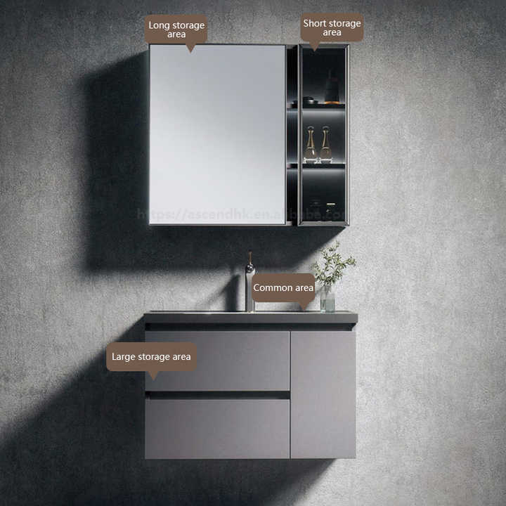 Hot Sale European Style Wash Basin Bathroom Cabinet Set Modern Mirror ...