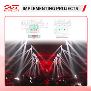 Projecteur LED DMX Wash Beam Spot à succès avec zoom LED 37*15W, idéal pour les spectacles de <span class=keywords><strong>concert</strong></span> et l'éclairage de scène - Product Image 6
