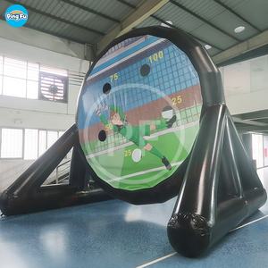 Jeux interactifs commerciaux de buts mais but de football gonflable de fléchette de football de <span class=keywords><strong>pied</strong></span> pour la fête d'enfants - Product Image 4