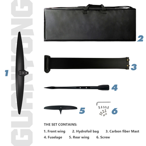 Fireball 1070 suring efoil Mât en carbone pour Wingfoil, Surf, Planche de surf électronique, Sports nautiques, Kitesurf Foil, Hydrofoil - Product Image 3