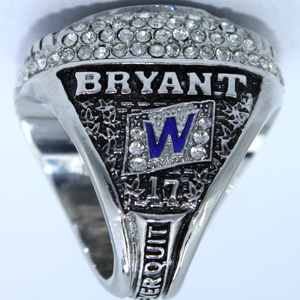 Bague <span class=keywords><strong>de</strong></span> championnat des Chicago Cubs 2016, bague <span class=keywords><strong>de</strong></span> championnat <span class=keywords><strong>de</strong></span> baseball américain, bague commémorative pour les fans - Product Image 5