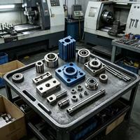 Service de fraisage CNC sur mesure, acceptation de dessins personnalisés, pièces de haute précision pour accessoires de machines laser