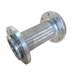 Mặt Bích Loại Kết Nối SS304 Bện Bellows Thép Không Gỉ Linh Hoạt Ống Kim Loại - Product Image 2