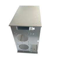 Châssis de serveur de centre de données vert, silencieux, avec refroidissement liquide, rack de serveur, boîte en métal thermolaquée, armoire métallique personnalisée