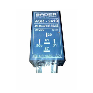 Bader Asr 2410 <b>Relay</b> 24V Dc 10A Electromechanical <b>Relay</b> For Temperature Control - Product Image 1