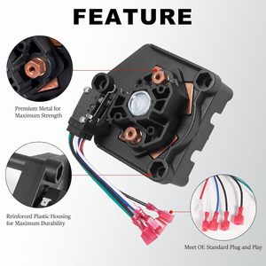 Interrupteur de vitesse pour voiturette de golf 48V avec poignée pour Club Car DS modèle 1996 101753005 - Product Image 3