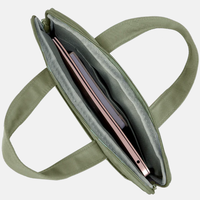 Sac à bandoulière pour ordinateur portable en nylon personnalisé pour femmes, housse pour ordinateur portable