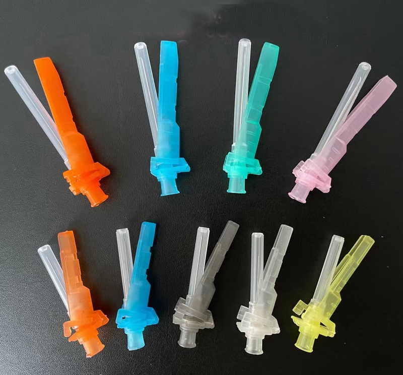 Китай, 16-27 г, медицинская внутривенная инъекционная игла, безопасная Подкожная игла