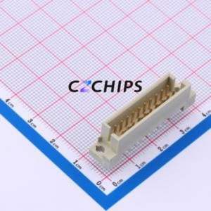 HC-CZ254-2-10-Z-11.5-G0-M DIN41612 Connector Through hole Component (THT),P=2.54mm Connector - Product Image 1