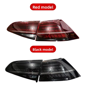 พวงมาลัย7/7สูงใหม่5น้ำไหลเต็มรูปแบบ LED ไฟท้ายการดัดแปลงสำหรับกอล์ฟ7 VW <span class=keywords><strong>Mustang</strong></span> กับเลนส์สีฟ้า - Product Image 5