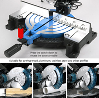 Scie circulaire 48V sans fil rechargeable, outils de coupe électrique sans balais réglables de haute qualité pour le travail du bois, vente en gros usine