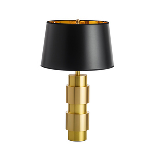 Nouveau Style sans fil LED lampes de Table Rechargeable métal Cage or Base télécommande bois ombre blanc noir pour chambre hôtel - Product Image 2