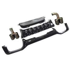 Diffusore labbro posteriore di alta qualità per 2022-2024 <span class=keywords><strong>BMW</strong></span> <span class=keywords><strong>X4</strong></span> G02 cambiato in <span class=keywords><strong>X4</strong></span> M stile Kit tubo di scarico del labbro posteriore - Product Image 5