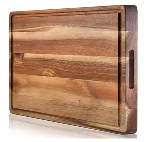 premium acacia wood Cutting Board & Professional Heavy Duty Butcher Block