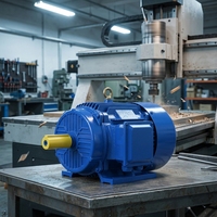 Moteur asynchrone triphasé professionnel durable à haut rendement pour machine de gravure