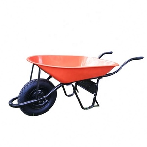 <span class=keywords><strong>Brouette</strong></span> motorisée industrielle de <span class=keywords><strong>4</strong></span>,5 pieds, outil agricole, pneu pneumatique renforcé, construction en acier et plastique, roue <span class=keywords><strong>4</strong></span>.00-8 - Product Image 1