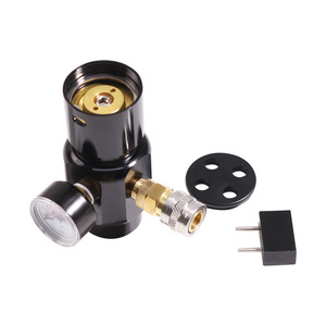 Mini régulateur de CO2 pour outils pneumatiques comprenant des cloueuses agrafeuses calfeutrage Sport Paintball avec tuyau - Product Image 5