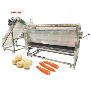 Rouleau manuel à éplucher et éplucher, pour application industrielle, racine, légumes, carottes, pommes de terre douces à vente - Product Image 4