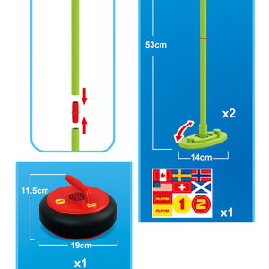 Jeu de hockey sur glace pour enfants avec lumières, jouet de sport pour l'intérieur et l'extérieur, 4-6 ans, fonctionne sur piles - Product Image 4