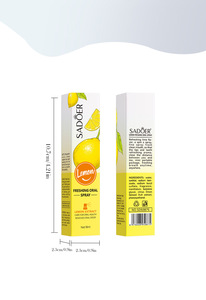 สเปรย์พกพา SADOER OEM กลิ่นพีชมิ้นท์ 18 มล. ช่วยให้ลมหายใจหอมสดชื่นยาวนาน ดูแลช่องปาก ขจัดกลิ่นปาก ขายส่ง - Product Image 6