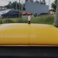 Réservoir de stockage d'eau en bâche personnalisé, réservoir souple en PVC pour l'eau potable, capacité de 500 à 6500 gallons