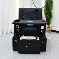 Nouveauté : équipement de salon, fauteuil de pédicure multifonctionnel, fauteuil de massage électrique moderne avec ensemble de manucure
