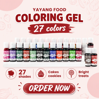 Colorants alimentaires vibrants en 27 couleurs, colorants pour gâteaux, colorants comestibles, colorant alimentaire liquide 20 ml pour crème