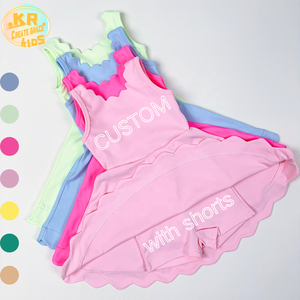 केरुई बेबी लड़की खेल कपड़े बच्चों आकस्मिक ग्रीष्मकालीन योग पोशाक लड़कियों को प्रकाशित नायलॉन स्पैन्डेक्स लुएबल - Product Image 4