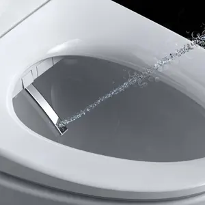 Wc eletrônico moderno fabricação venda quente estilo moderno assento de vaso sanitário moderno bidé tampa