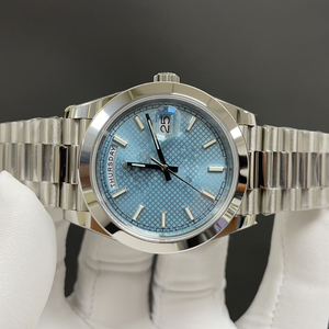 Reloj de Lujo para Hombre de Acero Inoxidable, Mecánico Automático, Resistente al Agua, Esfera de 41 mm, Función de Reserva de Marcha, Movimiento Visible - Product Image 2