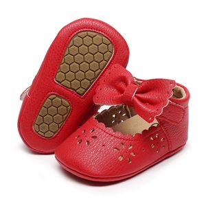 Grazioso grazioso grazioso e luccicante bellissimo e affascinante antiscivolo baby mary jane <span class=keywords><strong>scarpe</strong></span> da principessa <span class=keywords><strong>per</strong></span> neonati con fiocco - Product Image 5