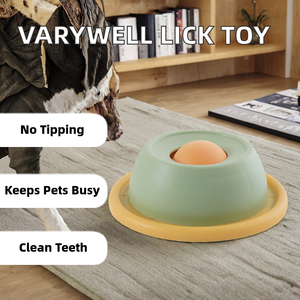 VaryWell 2026 Esfera Portátil <span class=keywords><strong>Love</strong></span> Lick para Gatos, Juguete de Enriquecimiento Antideslizante e Impermeable de Plástico para Alivio de la Ansiedad, Comedero Lento para Líquidos y Alimentos Húmedos - Product Image 2