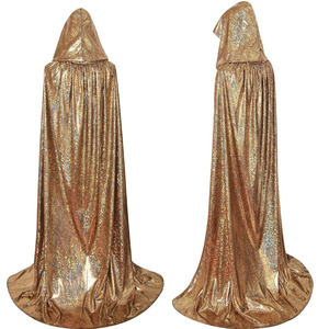 Nueva Capa Brillante de Vampiro Unisex MS, Disfraz para Actuaciones de Carnaval, Capa de Bruja de Halloween para Mujeres y Hombres - Product Image 6