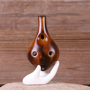 Ocarina de Cerámica de 6 Orificios al por Mayor, Mini Flauta para Niños, Regalo Especial para Amantes de la Música - Product Image 4