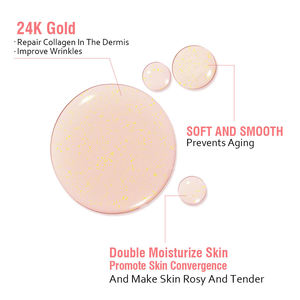 Suero facial para el cuidado <span class=keywords><strong>de</strong></span> la <span class=keywords><strong>piel</strong></span> con etiqueta privada, blanqueador orgánico Natural, reparación <span class=keywords><strong>de</strong></span> la <span class=keywords><strong>piel</strong></span>, rosa, <span class=keywords><strong>fresa</strong></span>, antienvejecimiento, oro <span class=keywords><strong>de</strong></span> 24 quilates - Product Image 5