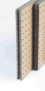 Chất lượng cao hiện đại A1 mức độ chống cháy <span class=keywords><strong>MgO</strong></span> Board Veneer rãnh âm thanh tấm đục lỗ cách âm Bảng điều khiển để sử dụng nội thất - Product Image 3