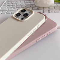 Funda de silicona de microfibra para iPhone 16 15, funda de silicona líquida con logotipo personalizado para Apple