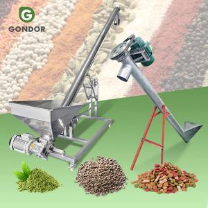 เครื่องลำเลียงแบบสกรูสำหรับอาหารผง ผงละเอียด เม็ด และผลิตภัณฑ์อนุภาคขนาดใหญ่ แบบเคลื่อนที่ได้ ปรับมุมได้ ท่อแบบยืดหยุ่น - Product Image 1