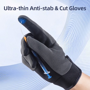 TAILI Microfiber Safety <strong>Gloves</strong> EN388 Certified Touch Screen Compatible Breathable Lightweight Puncture-Resistant <strong>Gloves</strong> - Product Image 2