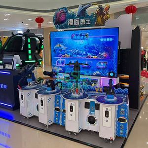Lesen Factory Sale 4 Player Underwater Warrior Crossbow Shooting Game Fish Hunter Arcade Game Machine for Sale - Product Image 6