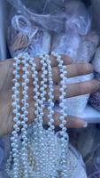 Perles d'eau douce naturelles de 5-6 mm, 100% véritables, forme bouton, avec trou latéral, perles en vrac pour la fabrication de bijoux