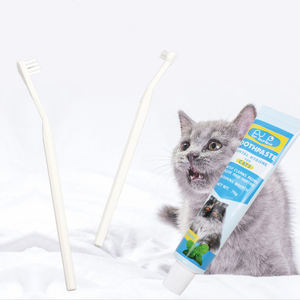 Ensemble de nettoyage bucco-dentaire 3 en 1 <span class=keywords><strong>pour</strong></span> chat Brosses de nettoyage <span class=keywords><strong>pour</strong></span> <span class=keywords><strong>chaton</strong></span> Kit <span class=keywords><strong>dentifrice</strong></span> et brosses à dents <span class=keywords><strong>pour</strong></span> chat - Product Image 6